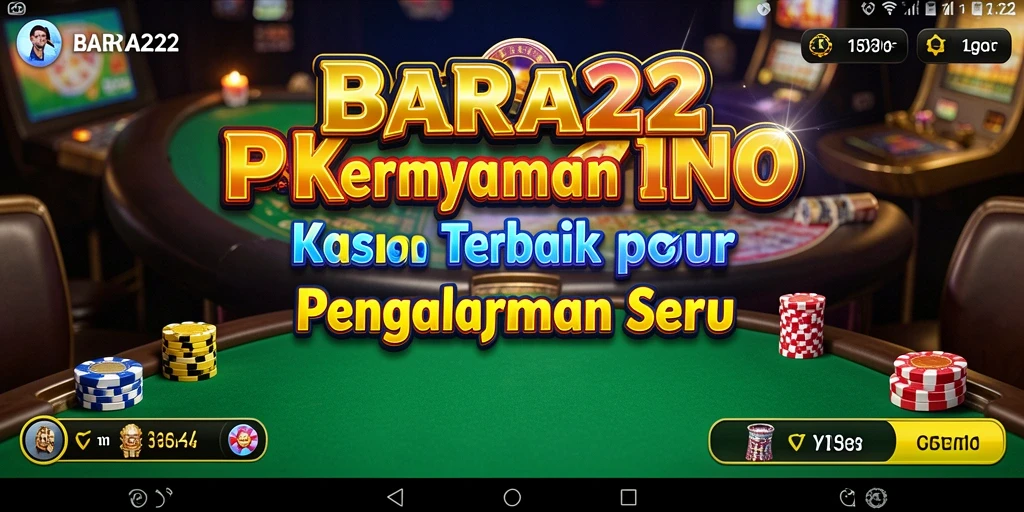 Screenshot BARA22 menunjukkan gameplay Kasino yang mengasyikkan.