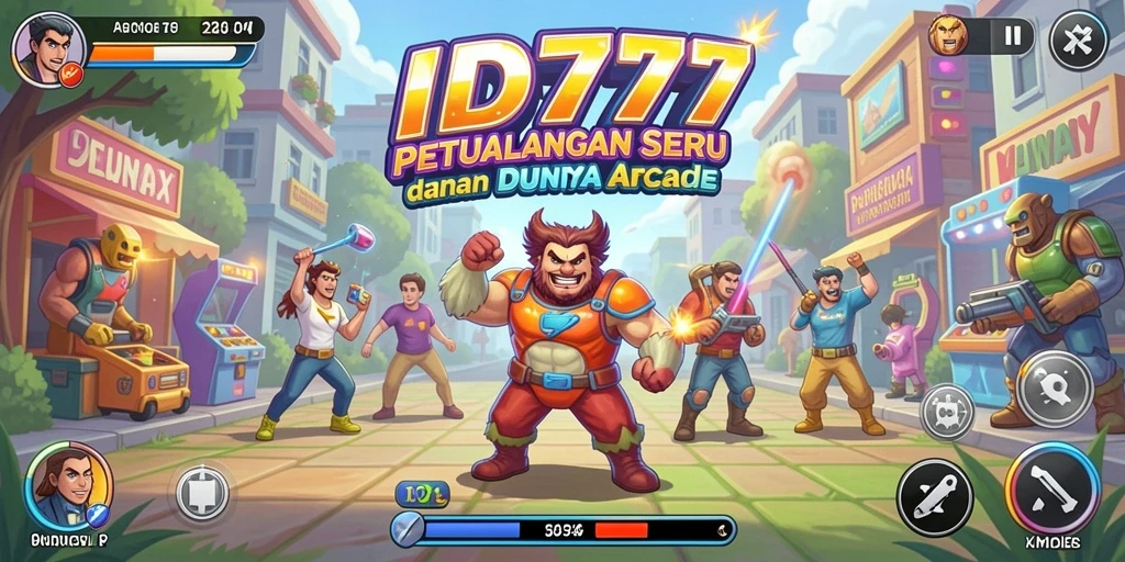 Tangkapan layar ID777 menunjukkan aksi gameplay yang seru dan menantang.