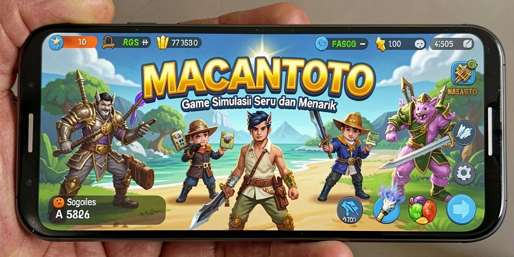 Tampilan gameplay <strong>MACANTOTO</strong> yang memikat dan interaktif.