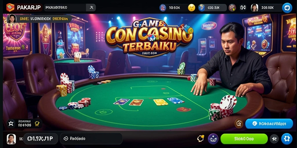 Tampilan gameplay Live Casino yang menarik dan interaktif dengan dealer langsung.