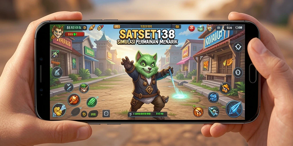 Tampilan gameplay menarik dari SATSET138 yang menggambarkan simulasi mendetail.