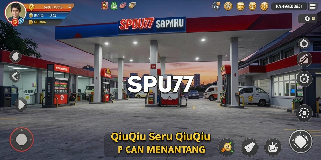 Screenshot SPBU77 menunjukkan aksi seru pemain QiuQiu.